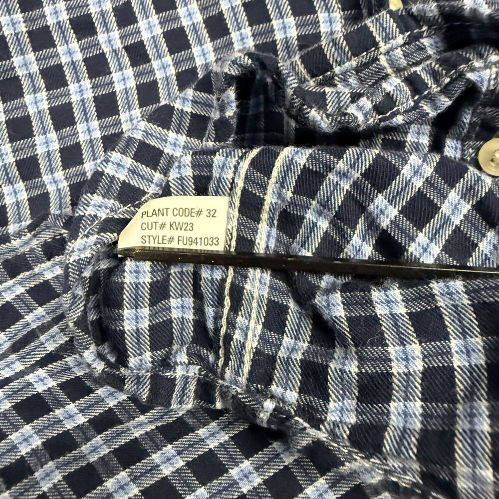 Polo Ralph Lauren Long Sleeve Button-Up Shirt Size 5/5T Blue White Checked Plaid - Picture 6 of 7